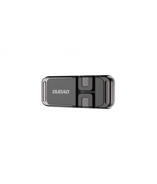 Suport Auto Universal Dudao Magnetic Pentru Bord Cu Organizator De Cabluri, Otel, Negru